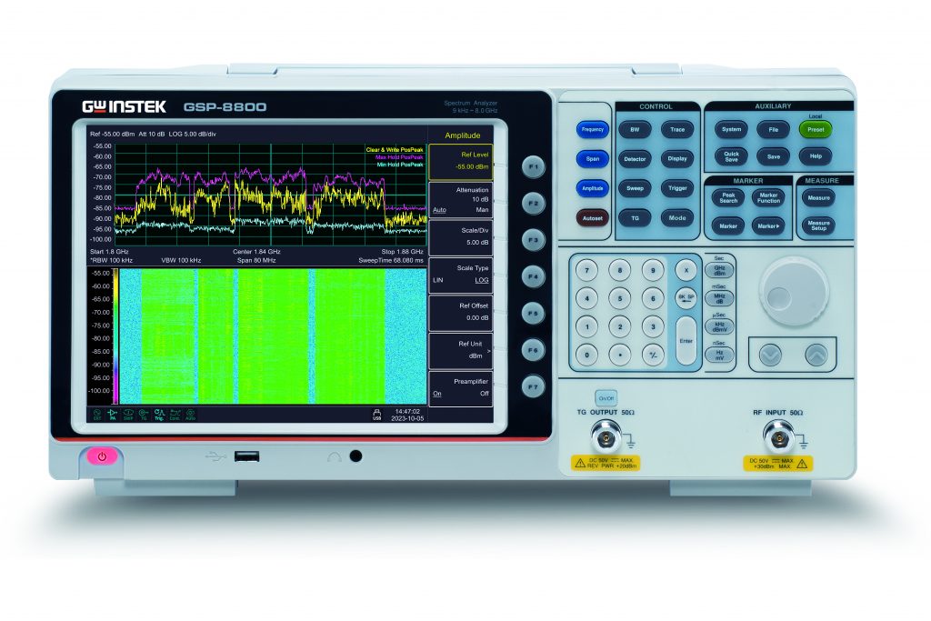 スペクトラムアナライザ GSP-8000シリーズ